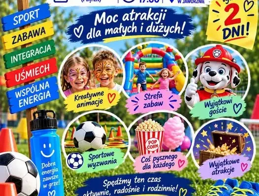 Piknik Sportowy w Jaworznie już w piątek 25 września