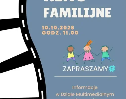 Kino Familijne w Miejskiej Bibliotece w Jaworznie – seans już 10 października