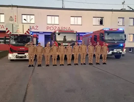 Strażacy w całym kraju oddali hołd poległym kolegom z Niska