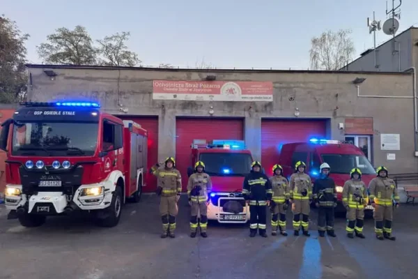 Strażacy w całej Polsce oddali hołd zmarłym kolegom z Niska