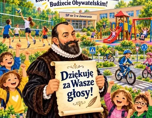 Jaworzno: SP3 z nowym boiskiem, placem zabaw i miasteczkiem rowerowym dzięki Budżetowi Obywatelskiemu